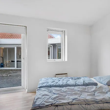 Large With Pool And In The Middle Of Town, Close To The North Sea,