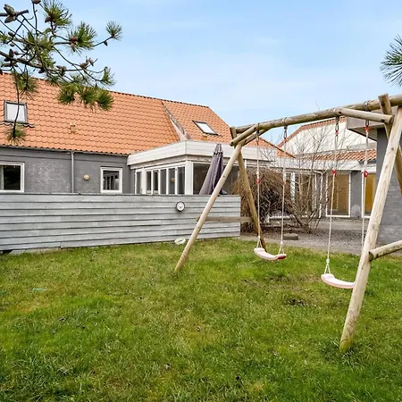 Large With Pool And In The Middle Of Town, Close To The North Sea,
