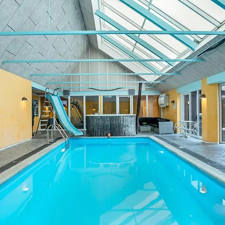 Large With Pool And In The Middle Of Town, Close To The North Sea,